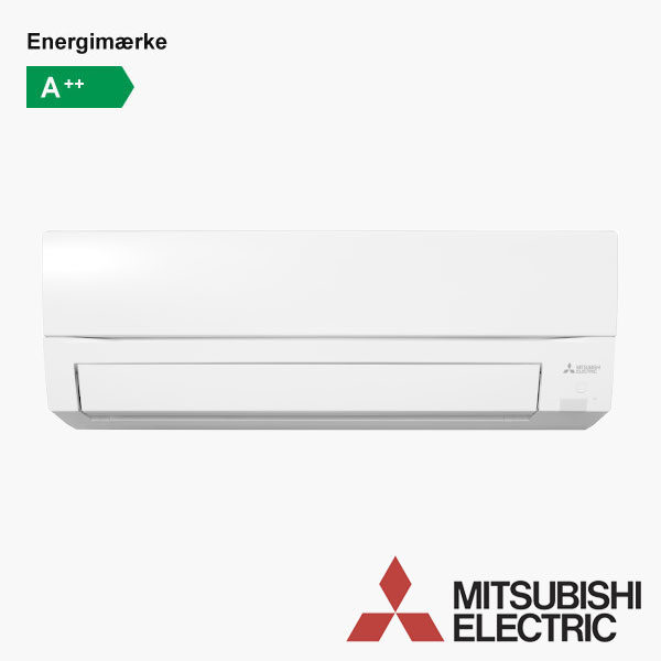 MSZ-SC Mitsubishi Compact Fighter - varmepumpe og aircondition til det skandinaviske klima