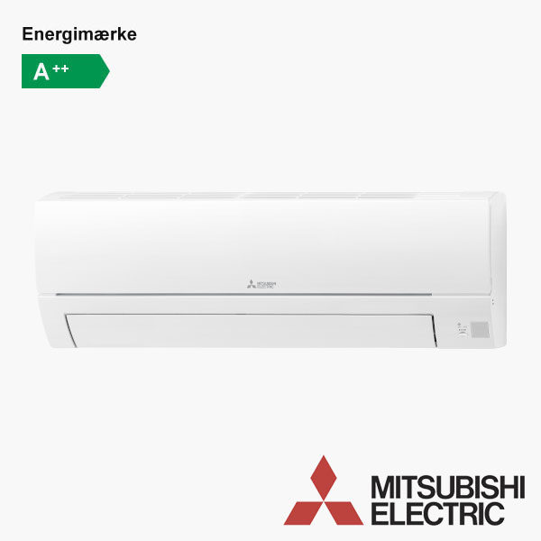 Mitsubishi MSZ-HR COOL - kombineret varmepumpe og aircondition