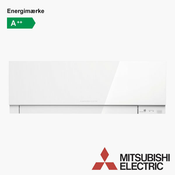 Varmepumpe Mitsubishi MSZ-EF25-VGK (hvid)